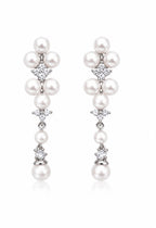 The Majestic Pearl Cascade Earrings