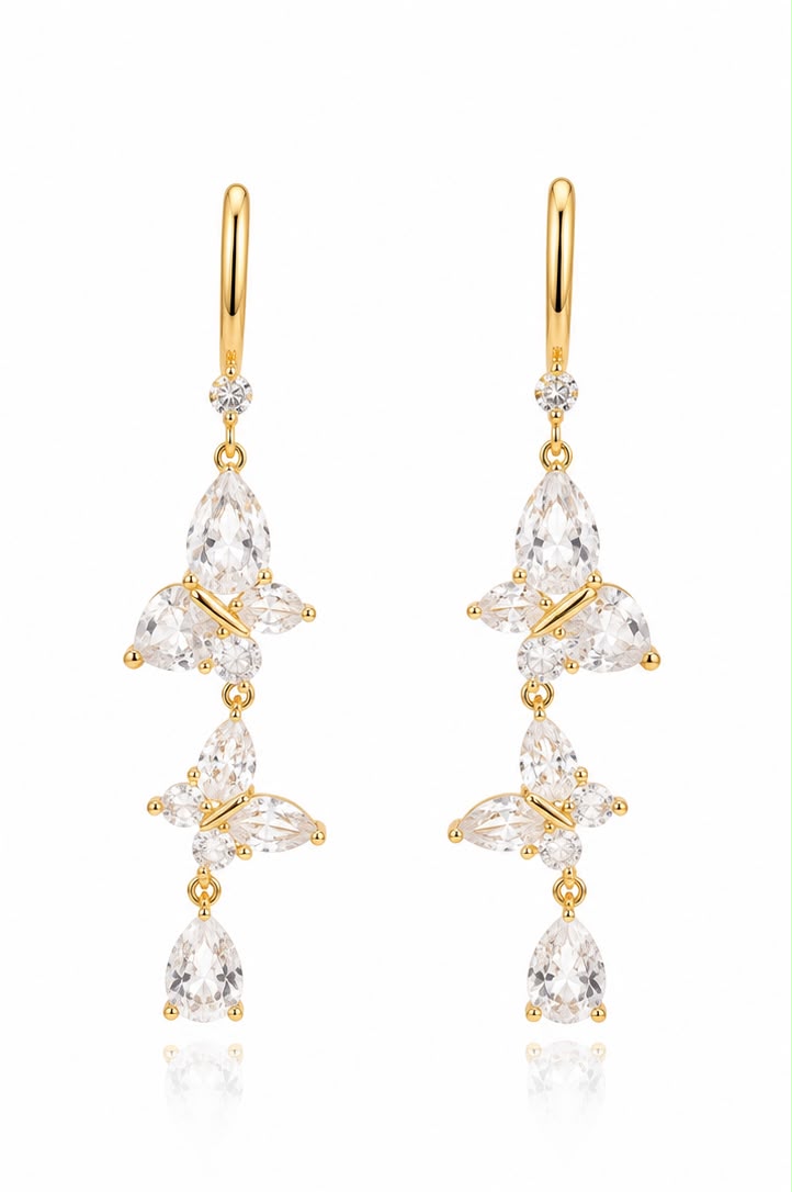 The Golden Butterfly Cascade Drops