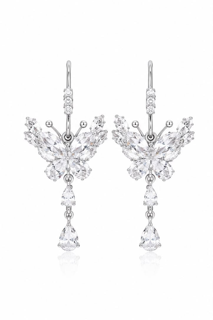 The Enchanted Butterfly Drop Earrings